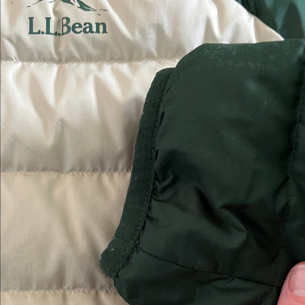 L.L. Bean Men's Tri-Color Puffer Jacket - Picture 4 of 5